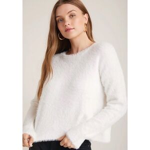 Bella Dahl Slouchy Sweater in Winter White - NEW